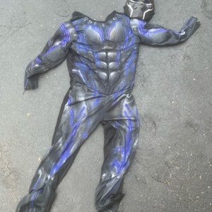 Black panther kids costume
